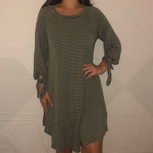 Striped T-Shirt Dress